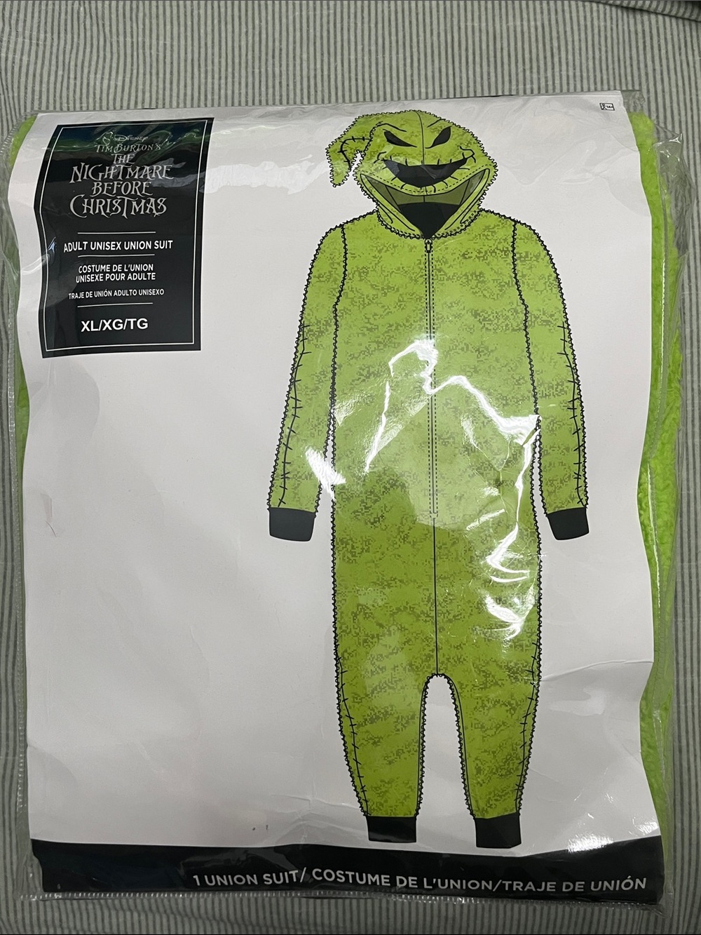 Oogie Boogie Adult Unisex Union Suit
